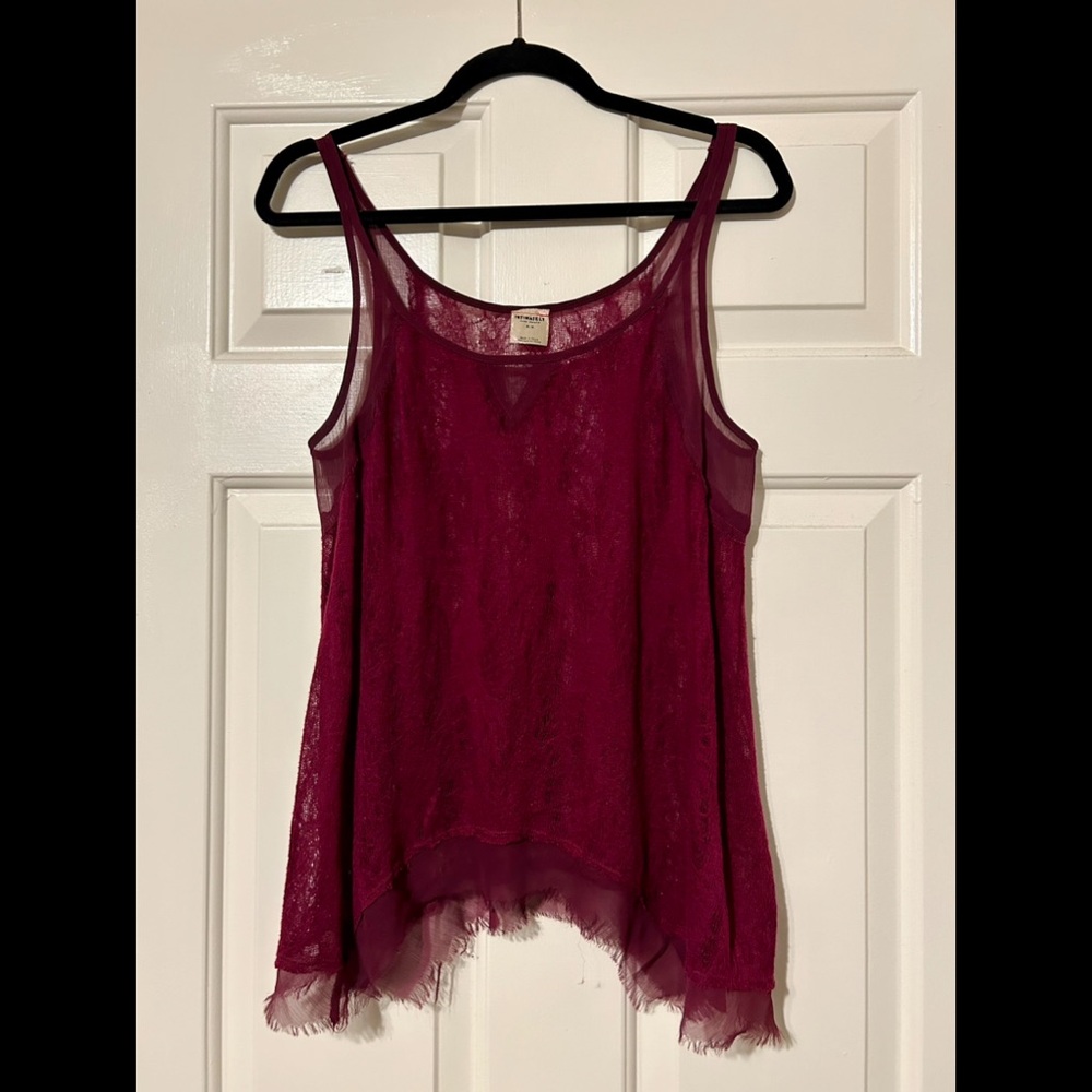 Intimately Free People Sheer Ethereal Tank Top